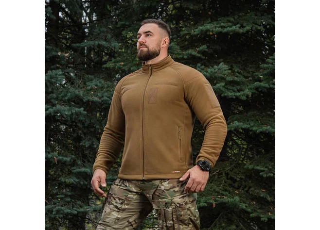 Кофта M-Tac Combat Fleece Polartec Jacket Coyote Brown Фото 3
